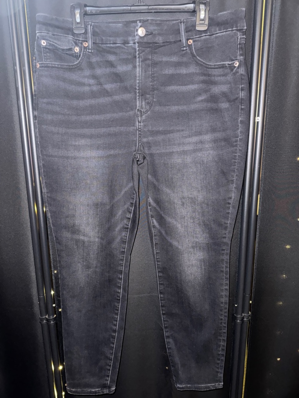 American Eagle Outfitters High-Rise Jeggings - Black